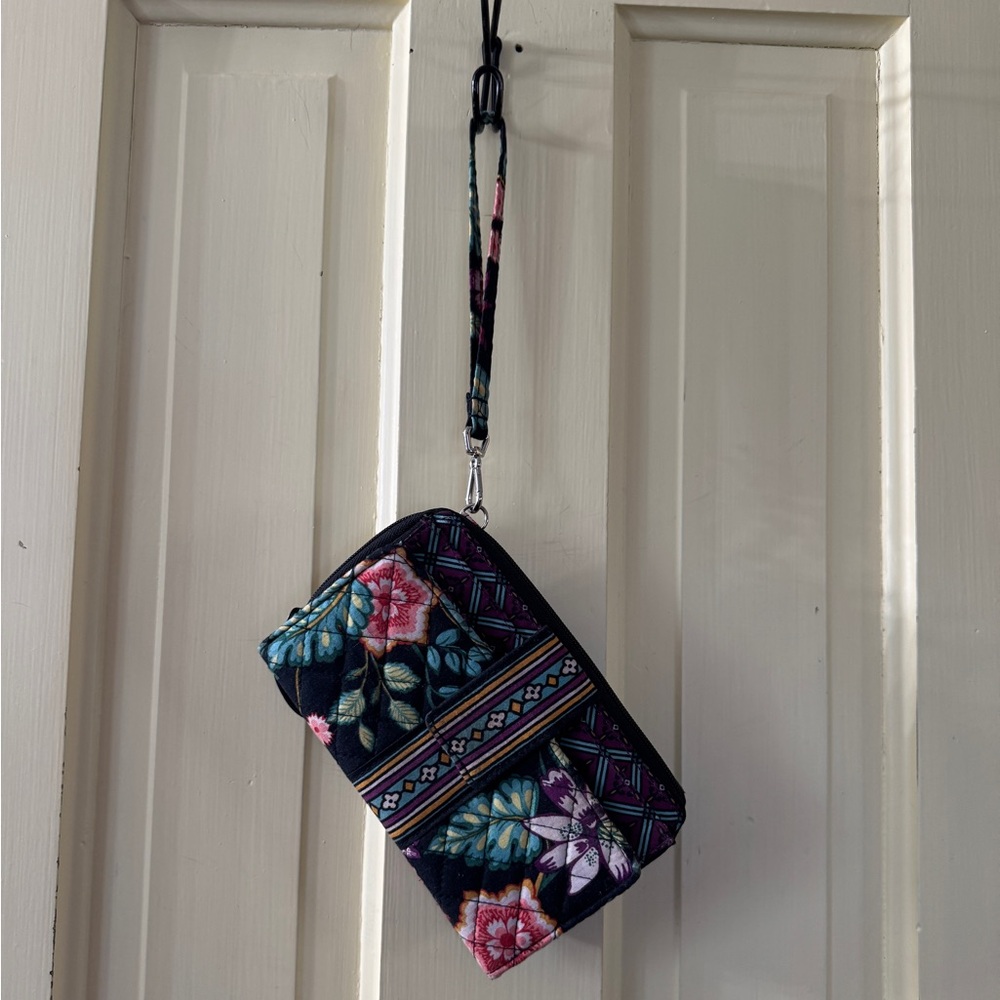Vera Bradley Iconic RFID Combo Wristlet in Vines Floral